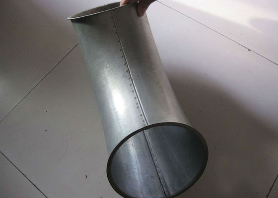 Sistem Ventilasi 100mm Pressed Bends Dust Extraction Pipe