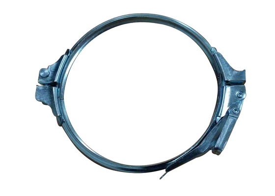 O Type Ring Round Duct 150mm Penjepit Pipa Baja Galvanis