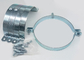 200mm Round Split Pipe Clamp Hanging Hoop Untuk Ketebalan Industri 2.5mm