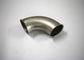 Butt Weld Pipe Metal Dust Collection Fitting Fitting Stainless Steel 60 Gelar Siku