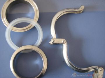 Stainless Steel Heavy Hoop Pipe Connector Clamp, 0,7 Mm - 2,0mm Galvanized Pipe Clamp