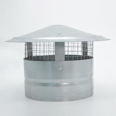 Kompor Kompor Cap Galvanized Rain Cap Outdoor Kompor Pipa Topper Mesh Kompor Flue Cover Vent Flue Untuk Masakan Dapur Keluarga
