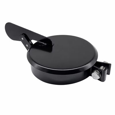 6 Inch Counterweight Exhaust Rain Cap Matte Black Exhaust Flapper Cap for Tractor Heavy Machinery
