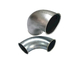 Welding Elbow Pipe Fitting, Industri Dust Removal Metal Dust Collection Pipe