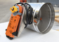 150mm Saluran Zona Damping Kontrol Volume Udara Matel Otomatis Dengan Silicone Sealing Ring
