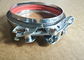 120mm 125mm Round Duct Pipe Quick Release Clamp Dengan Gasket