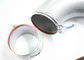 Inner Rubber Stainless Pipe Clamps Rapid Lock Mirror Permukaan Dipoles Untuk Kimia