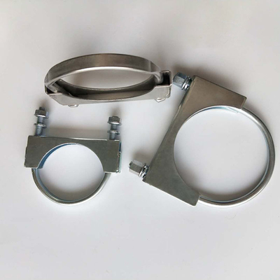Galvanis Baja Ringan Muffler Elektro Tipe U M8 M10 Bolt Clamps Auto Spare Parts