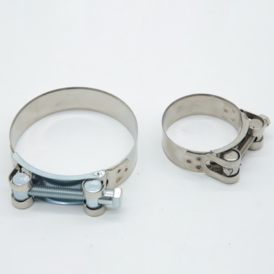 32-68mm Clamps Lebar Dengan Zinc Plated Finish Karat Dan Korosi Tahan