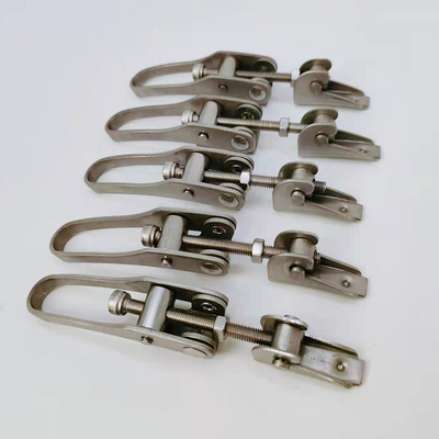 Metal Stamping Pipe Clamp Fittings Stainless Steel 304 Barrel Clamp Buckle