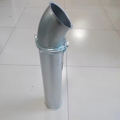 Sistem Pengumpulan debu Saluran Klem Bulat - Bahan Zinc Plated DX51D+Z275