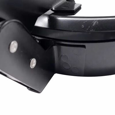 Black Powder Coated Exhaust Rain Cap 4 Inch Clamp-on Exhaust Stack Rain Cap for Diesel Generator