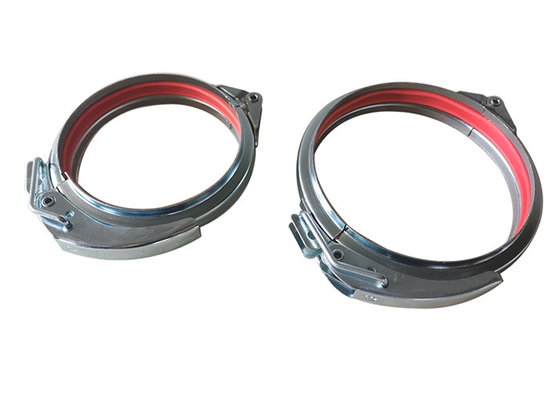 120mm 160mm Round Duct Clamps Quick Release Lever Clamp Dengan Mekanisme Kunci