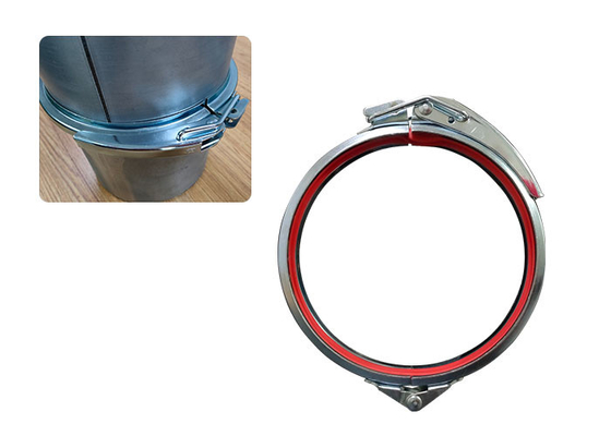 Rilis Cepat Penjepit Pipa Stainless Steel Ringan Ukuran 80-600MM