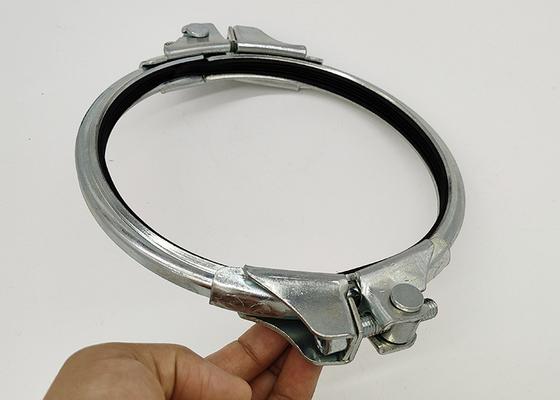 Modul Sistem Pipa Split Pipe Clamp Baja Galvanis Baut Ganda U Groove