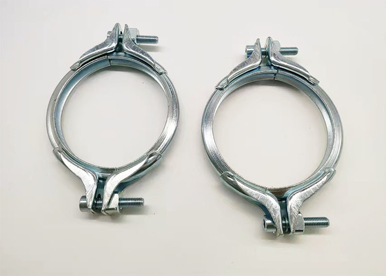 Round Ring Split Tube Clamp 80-450mm Untuk HVAC