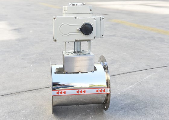 Peredam Elektronik Otomatis Bermotor Hvac Gasketed
