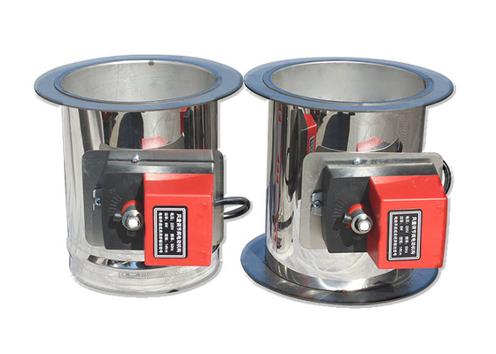 Stainless Steel / Lembaran Galvanis Peredam Zona Saluran Motor 4n Otomatis Dapat Disesuaikan