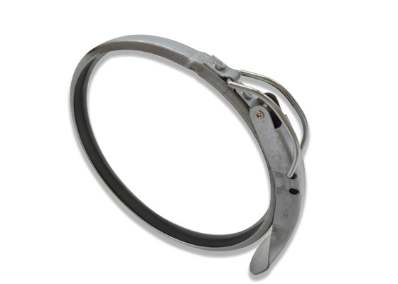3 Inch Airtight Spiral Duct Clamps untuk Pipe Fitting