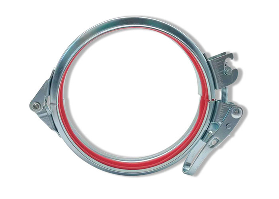 150mm Galvanized Pipe Clamp Untuk Sistem Pengumpulan debu
