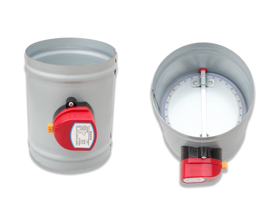 Sistem pendingin udara Hvac Control Zone Damper 1.0mm Ketebalan