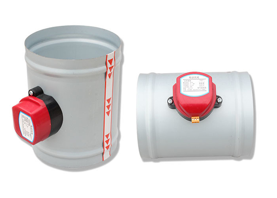Flat Blade Gasketed Duct Zone Dampers Untuk AC Dan Ventilasi