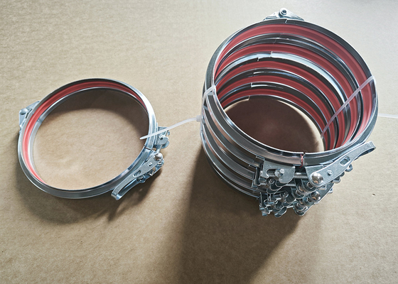 Klem pipa berat 180 mm Sistem pipa baja yang mengangkut