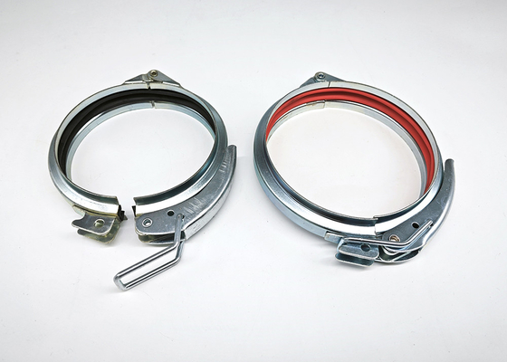 4 Inch Quick Release Tube Clamp OEM Warna Perak