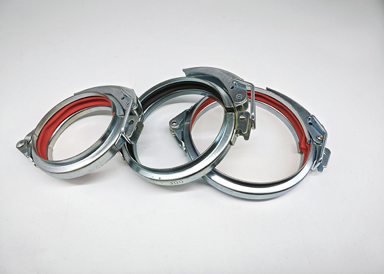 3.15 Inch Cepat Release Pipe Clamp Baja tahan karat Baja Galvanis