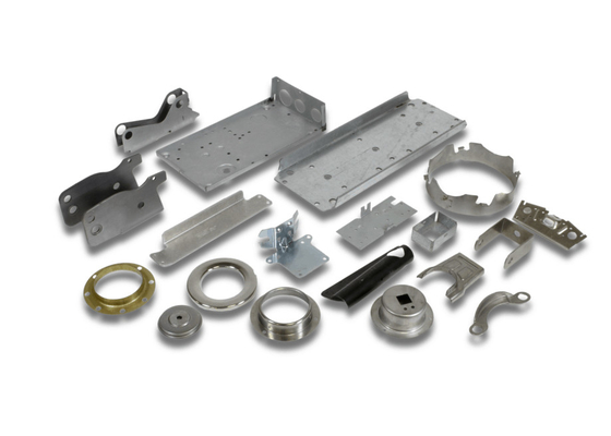 Aluminium Oem Metal Stamping Bagian Kecil Pengolahan Punching Custom