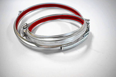 Seamless klem pipa industri Durable Lingkaran Kepala Kode DIN Standard Equal Shape