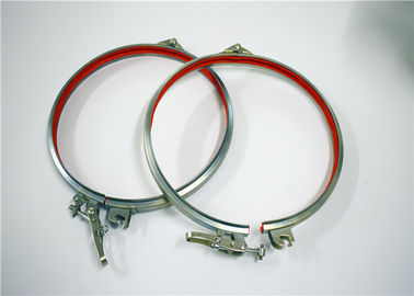 OEM Diterima Galvanized Pipe Clamp Industrial Circle Kepala Kode Seamless ECO Friendly