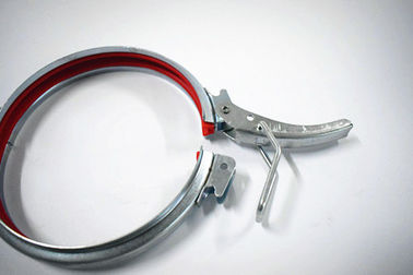 Operasi Manual Quick Release Pipe Clamp Gas Transportation Seamless Connection