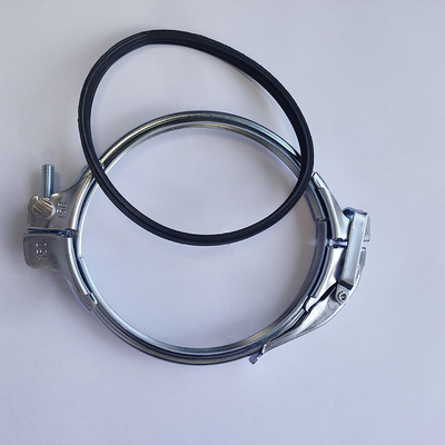 2.0mm Ketebalan Clamp Clamp Pipa Tugas Berat Clamps Clamp Saluran Pembebasan Cepat tahan lama untuk Aplikasi Industri