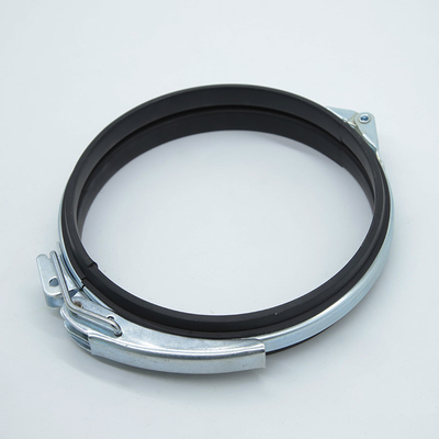 Sistem pipa aman Galvanized Pipe Clamp Pipe Clips 80mm-500mm Range