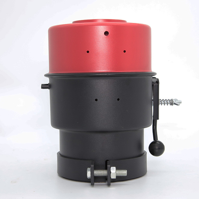 Sinotruk Truck Parts Fire Proof Cave Metal Stamping Parts 4 Inch Dengan Pipe Clamp
