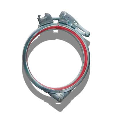 Klem Pipa Rilis Cepat Baja Tahan Karat Lembaran Galvanis 304, Klem Sambungan Cepat, Klip Tabung