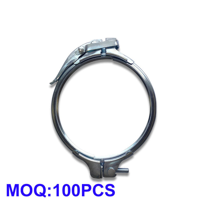 Industrial Pipe Clamps Bulk Order Double Buckle Fastening Air Duct Clips