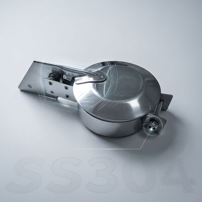 4 Inch Heavy Gauge 304 Stainless Steel Flapper Automatic Open Exhaust Rain Cap